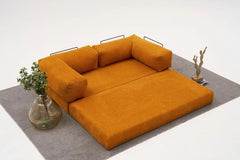 Comfort 3er Sofa - Orange