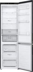 LG GBP62MCNBC, Klasse B, 384 L, Kühl-/ Gefrierkombination, Frische Features, Kühlschrank mit Gefrierfach und Innendisplay, DoorCooling+, LINEARCooling, 59,5 x 203 x 67,5 cm ꟷ Matte Black