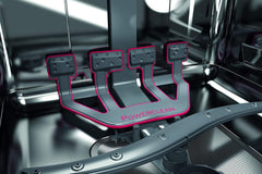 Bauknecht BUO 3O41 PLT X Unterbau-Geschirrspüler 60 cm /14 Maßgedecke /10 Standardprogramme und 1 Sensorprogramm/PowerClean/ActiveDry/Besteckschublade/Vollwasserschutz