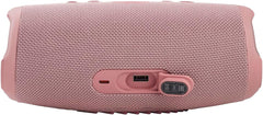 JBL Charge 5 Bluetooth-Lautsprecher in Schwarz – Wasserfeste, portable Boombox mit integrierter Powerbank – Eine Akku-Ladung für bis zu 20 Stunden kabellosen Musikgenuss