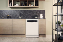 Bauknecht B2F HD624 A Freistehender Geschirrspüler/ 60 CM/ 14 Maßgedecke/Hygieneprogramm/Vollwasserschutz/Startzeitvorwahl