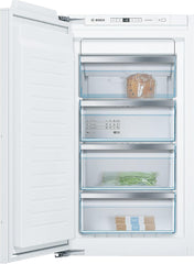 Bosch GIV11ADC0 Serie 6 Einbau-Gefrierschrank, 95 kWh, Jahr, 70 l, LowFrost, FreshSense, 72 x 56