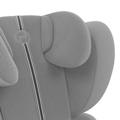 CYBEX Gold Kinder-Autositz Solution G i-Fix, Für Autos mit und ohne ISOFIX, Ab ca. 3 bis 12 Jahre (100 - 150 cm), Ab ca. 15 bis 50 kg, Lava Grey