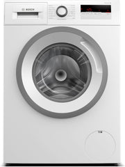 BOSCH WAN28127 Waschmaschine Serie 4, Frontlader mit 8kg Fassungsvermögen, 1400 UpM, Iron Assist, Active Water Plus, EcoSilence Drive, Speed Perfect, Weiß, 60cm