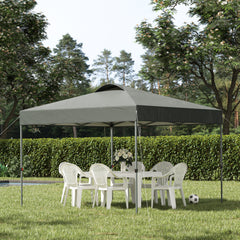 Outsunny Pavillon 3x3 m wasserdicht & faltbar