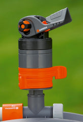 Gardena Comfort Vielflchenregner AquaContour Automatic: Flchenbewsserung für die individuelle Bewsserung nahezu jeder Gartenkontur, einfache Programmierung, Reichweite 2,5-10,5 m (8133-20)