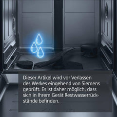 Siemens SX95EX12CE, iQ500 Smarter Geschirrspüler, Vollintegrierte Spülmaschine, 60 cm, Made in Germany, XXL, Besteckschublade, Extra leise, varioSpeed,autoOpen dry, glassZone, varioScharnier