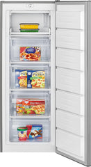 Bomann® Gefrierschrank | Tiefkühlschrank | Freezer | Nutzinhalt 168 Liter | wechselbarer Türanschlag | 4 Sterne Gefrierraum | GS 7340 inox