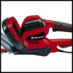 Einhell Elektro-Heckenschere GE-EH 7067 (700 W, Messer aus geschnittenem u. diamantgeschliffenem Stahl, Metallgetriebe, Stoschutz, inkl. Kcher)