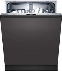 NEFF S155HTX15E N 50 Vollintegrierter Geschirrspüler, 12 Maßgedecke, Edelstahl, 81,5 cm Höhe