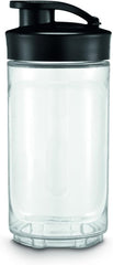 Bosch Standmixer VitaBoost MMBH6P6BDE, 6-Klingen-Edelstahlmesser, 2,5l Tritan-Mixbehlter, Stopfer, 6 Automatikprogramme, Rezeptbuch, BPA-frei, einfache Reinigung, 45,000 U/min, 1600 W, schwarz