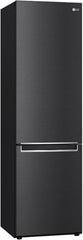 LG GBP62MCNAC Kühl-Gefrierkombi – 384 L, Energieeffizienz A, Total NoFrost, DoorCooling+, niedriger Geräuschpegel, modernes Design in Anthrazit Schwarz, 59,5 x 67,5 x 203 cm