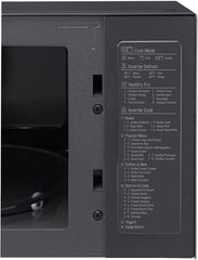 LG MS2595CIS Mikrowelle mit Smart Inverter Technologie, 25 Liter Kapazität, 1000 W, Automatikprogramme, einstellbare Leistungsstufen und EasyClean-Funktion, Silber