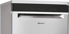 Bauknecht B7F HP43 XA Freistehender Geschirrspüler/ 60 CM/ 15 Maßgedecke/PowerClean Pro-Effektive Hochdruckdüsen/Natural Dry-Automatische Türoffnung-Bessere Trocknung/Maxi Space-Mehr Innenraum