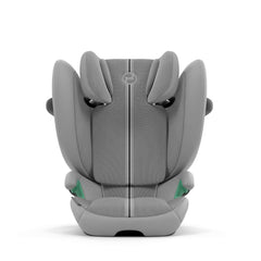 CYBEX Gold Kinder-Autositz Solution G i-Fix, Für Autos mit und ohne ISOFIX, Ab ca. 3 bis 12 Jahre (100 - 150 cm), Ab ca. 15 bis 50 kg, Lava Grey