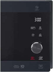 LG MS2595CIS Mikrowelle mit Smart Inverter Technologie, 25 Liter Kapazität, 1000 W, Automatikprogramme, einstellbare Leistungsstufen und EasyClean-Funktion, Silber