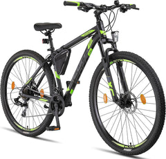 Licorne Bike Effect Premium Mountainbike Aluminium Discbremse Jungen Mädchen 21 Gang