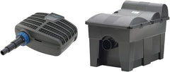 OASE 51096 Filter und Bachlaufpumpe AquaMax Eco Classic 5500, 5300 l/h Förderleistung, energiesparende Bachlaufpumpe, Teichpumpe, Filter, Pumpe, Bachlauf, Dunkelgrau