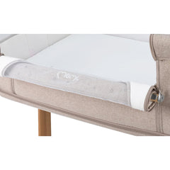 Momi SMART Bed 4-in-1 Kinderbeistellbetten bis 15 kg, Beistellbett für Babys mit Matratze, Höhenverstellbar