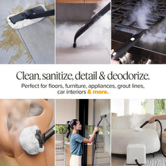 Dupray Neat Dampfreiniger, multifunktional, für zu Hause: Bden, Mbel, Autos und mehr (Steam Cleaner EU Plug)