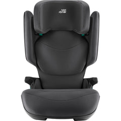 BRITAX RÖMER Kindersitz KIDFIX PRO M, für Kinder von 100-150 cm (i-Size) mit und ohne ISOFIX, 3,5-12 Jahre, Midnight Grey | Classic