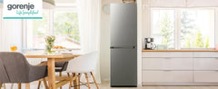 Gorenje N 619EAW4 Kühl-Gefrier-Kombination / LED Display / 186 cm / 300 l / NoFrostPLus / Gemüsefach mit Feuchteregler / FastFreeze / weiß