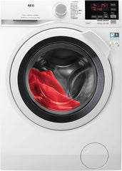 AEG L7WBA60680 Waschtrockner / DualSense - schonende Pflege / 8 kg Waschen / 5 kg Trocknen / D / energiesparend / Mengenautomatik / Nachlegefunktion / ProSteam - Auffrischfunktion / 1600 U/min Weiß