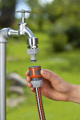 Gardena Comfort Vielflchenregner AquaContour Automatic: Flchenbewsserung für die individuelle Bewsserung nahezu jeder Gartenkontur, einfache Programmierung, Reichweite 2,5-10,5 m (8133-20)