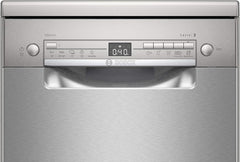 Bosch SPV2IKX10E Serie 2 Smarter Geschirrspüler vollintegriert, 45 cm breit, Besteckkorb, Extra Trocknen auf Knopfdruck, InfoLight roter Lichtpunkt am Boden, AquaStop Schutz gegen Wasserschäden, Weiß
