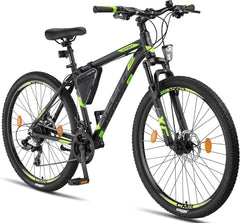 Licorne Bike Effect Premium Mountainbike Aluminium Discbremse Jungen Mädchen 21 Gang