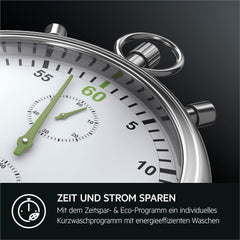 AEG L6FBA51480 Waschmaschine / 8,0 kg / Leise / Mengenautomatik / Nachlegefunktion / Kindersicherung / Schontrommel / Wasserstopp / 1400 U/min