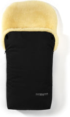 Hofbrucker Lammfell-Fußsack Putzi Kinderwagen, Buggy/Winterfußsack wind- & wasserabweisend/Warmer Fußsack Oberteil abnehmbar/echtes Lammfell/Made in Germany