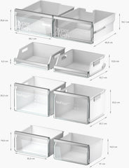SIEMENS KF96NVPEA iQ300 Multi-Door-Kühlschrank, 183 x 91 cm, 405 L Kühlen & 200 L Gefrieren, hyperFresh längere Frische, noFrost nie wieder abtauen, superCooling schnellere Kühlung