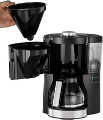 Melitta Look Perfection - Filterkaffeemaschine - mit Thermokanne - Tropfstopp - 10 Tassen - Schwarz (1025-16)