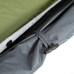 Outsunny Campingbett mit Zelt & Luftmatratze für 2 Personen, 200×146×159 cm, Grau