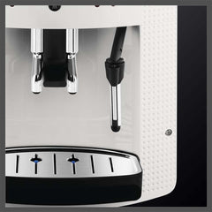 Krups Arabica Picto Kaffeevollautomat, Milchschaumdüse, 2-Tassen-Funktion, Drehregler, Einfache Reinigung, Kaffeemaschine, Schwarz, EA810870