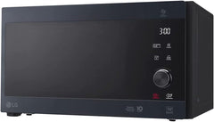 LG MS2595CIS Mikrowelle mit Smart Inverter Technologie, 25 Liter Kapazität, 1000 W, Automatikprogramme, einstellbare Leistungsstufen und EasyClean-Funktion, Silber