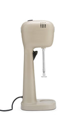 HENDI Milchshake Maker, Inkl. 2 Mixbechers (Edelstahl und Polykarbonat) und 4 austauschbaren Rührwerken, Drink mixer, Frappés, Getränkemixer, 230V/400W, 170x196x(H)490mm, Karamell