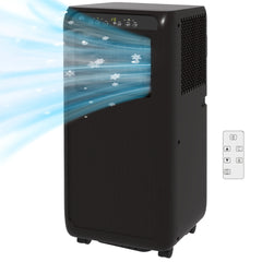 HOMCOM mobile Klimaanlage 3in1 9000BTU Timer Fernbedienung