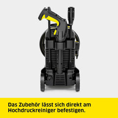 Kärcher Hochdruckreiniger K 4 Power Control Flex Home, Druck: max. 130 bar, Fördermenge: 420 l/h, Fläche: 30 m²/h, Wasserfilter, Gewicht: 11,5 kg, Hochdruckpistole, Dreckfräser, Strahlrohr, Home Kit