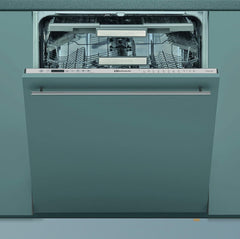 Bauknecht BUO 3O41 PLT X Unterbau-Geschirrspüler 60 cm /14 Maßgedecke /10 Standardprogramme und 1 Sensorprogramm/PowerClean/ActiveDry/Besteckschublade/Vollwasserschutz