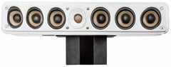 Polk Audio SIGS35CELWT Signature Elite ES35 Centerlautsprecher, schlanker, hochauflösender Center Lautsprecher, Hi-Res Zertifiziert, Dolby Atmos und DTS:X kompatibel, Weiß