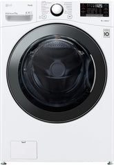 LG F4WV7080, Klasse A, Frontlader-Waschmaschine 8 kg, 1400 U/Min, AI Direct Drive, Wi-Fi, Tiefenreinigung mit Dampf, Große Kapazität, TRIPLE A, Außentür aus Sicherheitsglas, 62 x 60 x 85 cm ꟷ Weiß