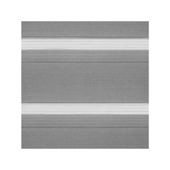 Lichtblick Klemmfix Duo-Rollo, Sonnen- und Sichtschutz, Lichtregulierung, ohne Bohren, Grau, 120 cm, 150 cm - B-Ware neuwertig