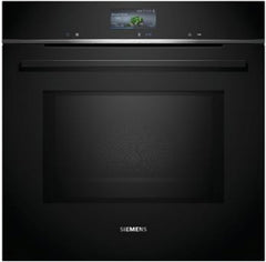 Siemens HB572ABS3, iQ300, Einbau-Backofen 60 x 60 cm, Air Fry, activeClean Pyrolyse Selbstreinung, LED-Touchbedienung, 3D Heißluft, Schnellaufheizung, cookControl10 Automatikprogramme, Edelstahl