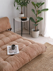 Fold Kadife 2 Bettsofa - Kamel