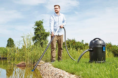 Oase 50529 PondoVac Classic, 1400 W, 3000 l/h - Teichschlammsauger, Reinigung und Wasseraufbereitung inkl. 4 Saugdüsen für für Teiche aller Art und Haushalt