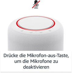 Echo Studio (Neueste Generation) | Der beste Klang, den unsere smarten WLAN- und Bluetooth-Lautsprecher je geboten haben – mit Dolby Atmos, 3D-Audio, Smart-Home-Hub und Alexa | Weiß