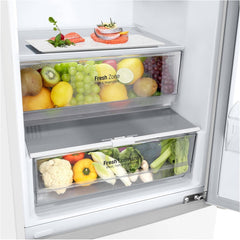 LG GBP62MCNAC Kühl-Gefrierkombi – 384 L, Energieeffizienz A, Total NoFrost, DoorCooling+, niedriger Geräuschpegel, modernes Design in Anthrazit Schwarz, 59,5 x 67,5 x 203 cm
