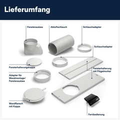 De'Longhi Pinguino PAC EL112 CST mobiles Klimagerät mit Abluftschlauch, Klimaanlage Für Räume bis 110 m³, Luftentfeuchter, Ventilationsfunktion, 24h-Timer, Schwarz